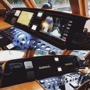 Garmin Installation at the helm