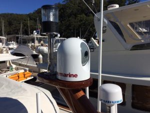 Raymarine Night Vision Camera Installation