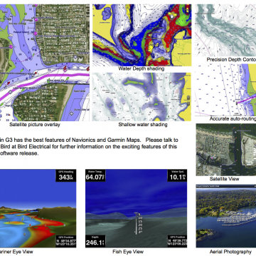 Garmin G3 combines Navionics and Garmin features