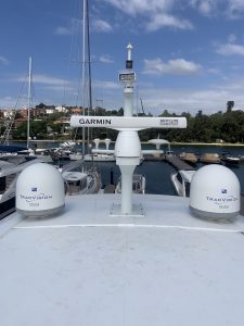 Princess 82 Radar upgrade to Garmin